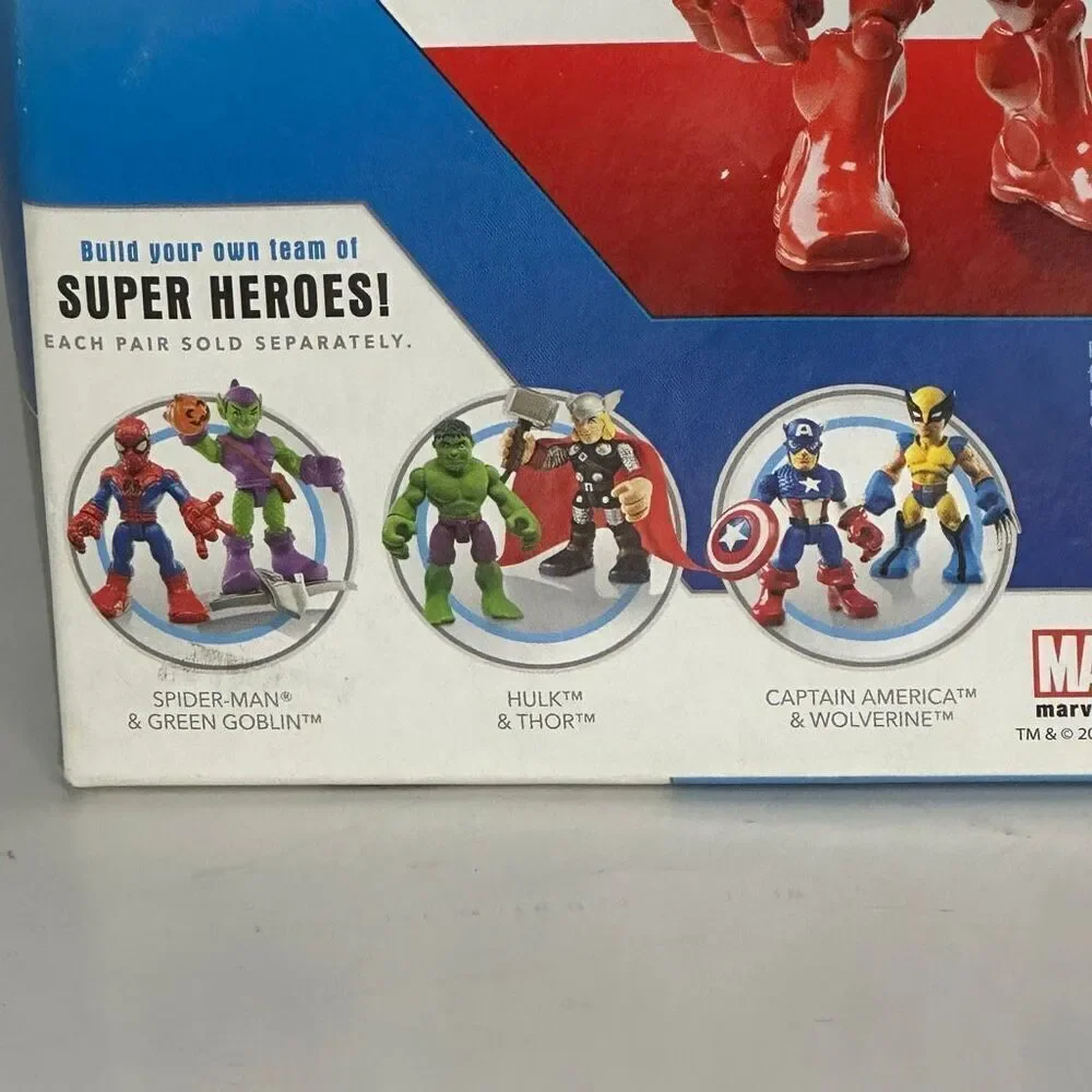 Marvel Playskool Super Hero Adventures 2012/2014 Lot of 2 Sets